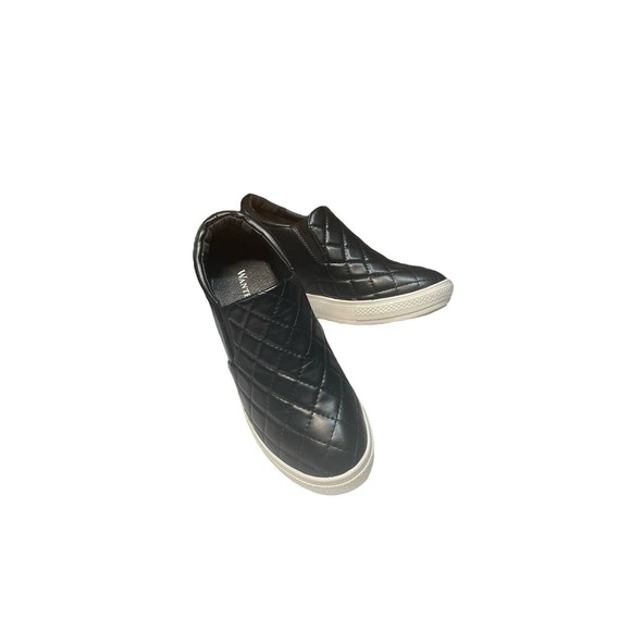 Wanted Hidden-Wedge Sneakers Bushkill Black Tag Says 10 Fits Like 9 - Picture 8 of 16